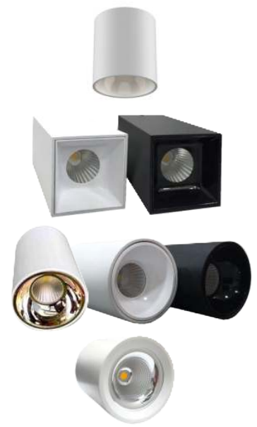 COB Surface Bridgelux LED – High Efficiency, Dimmable Surface-Mounted LED Light